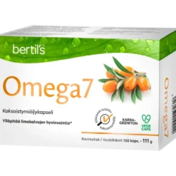 bertils OMEGA7 Tyrniöljykapseli 150 kpl
