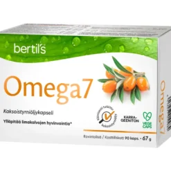 bertils OMEGA7 Tyrniöljykapseli 90 kpl