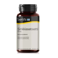 BERTILS Sinkkiasetaatti 10 mg imeskelytabletti 120 kpl