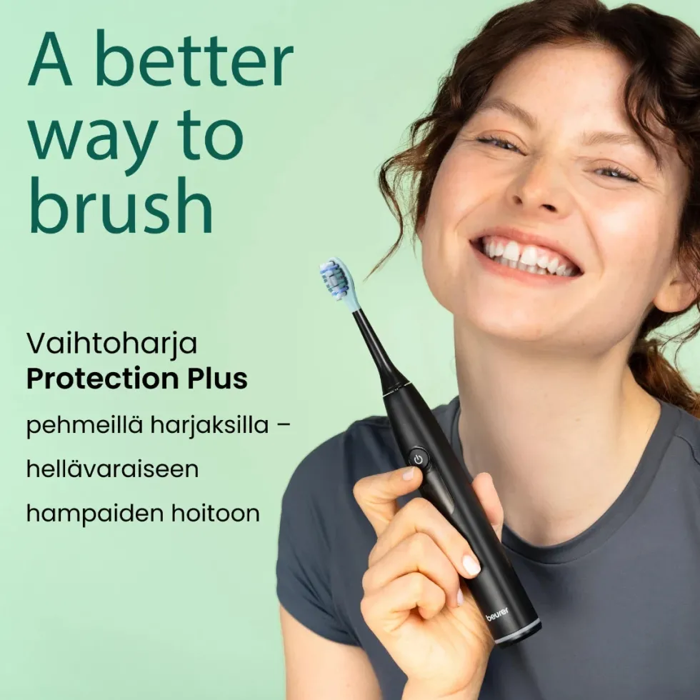 Beurer SC Protection Plus vaihtoharjoja sonic-sähköhammasharjaan 4 kpl