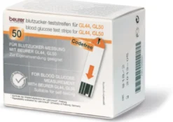 BEURER Verensokerimittarin testiliuskat GL44 & GL50