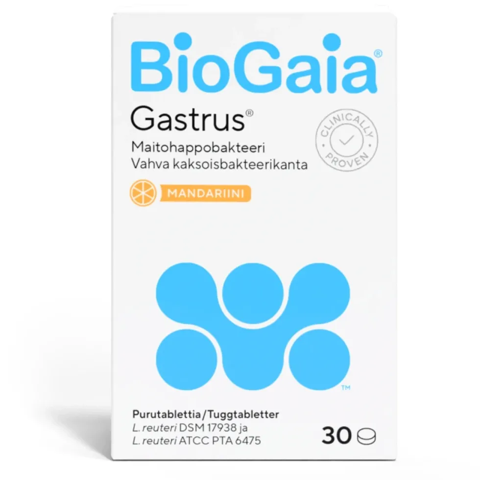 BIOGAIA Gastrus maitohappobakteerivalmiste 30 tabl