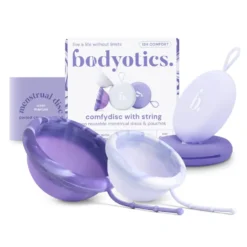 Bodyotics Kuukautislevyt poistonarulla violetti 2 kpl