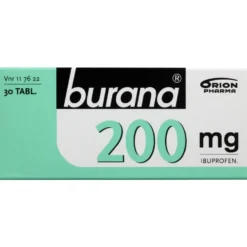 Burana 200 mg tabletti, kalvopäällysteinen