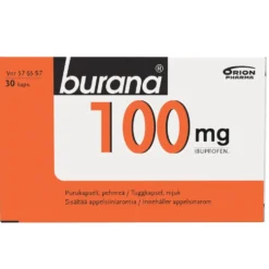 Burana purukapseli, pehmeä 100 mg 30 fol