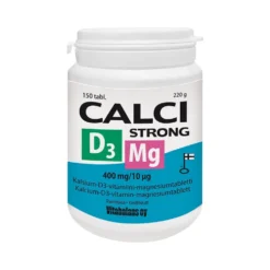 CALCI Strong + Magnesium + D3-vitamiini 150 kpl
