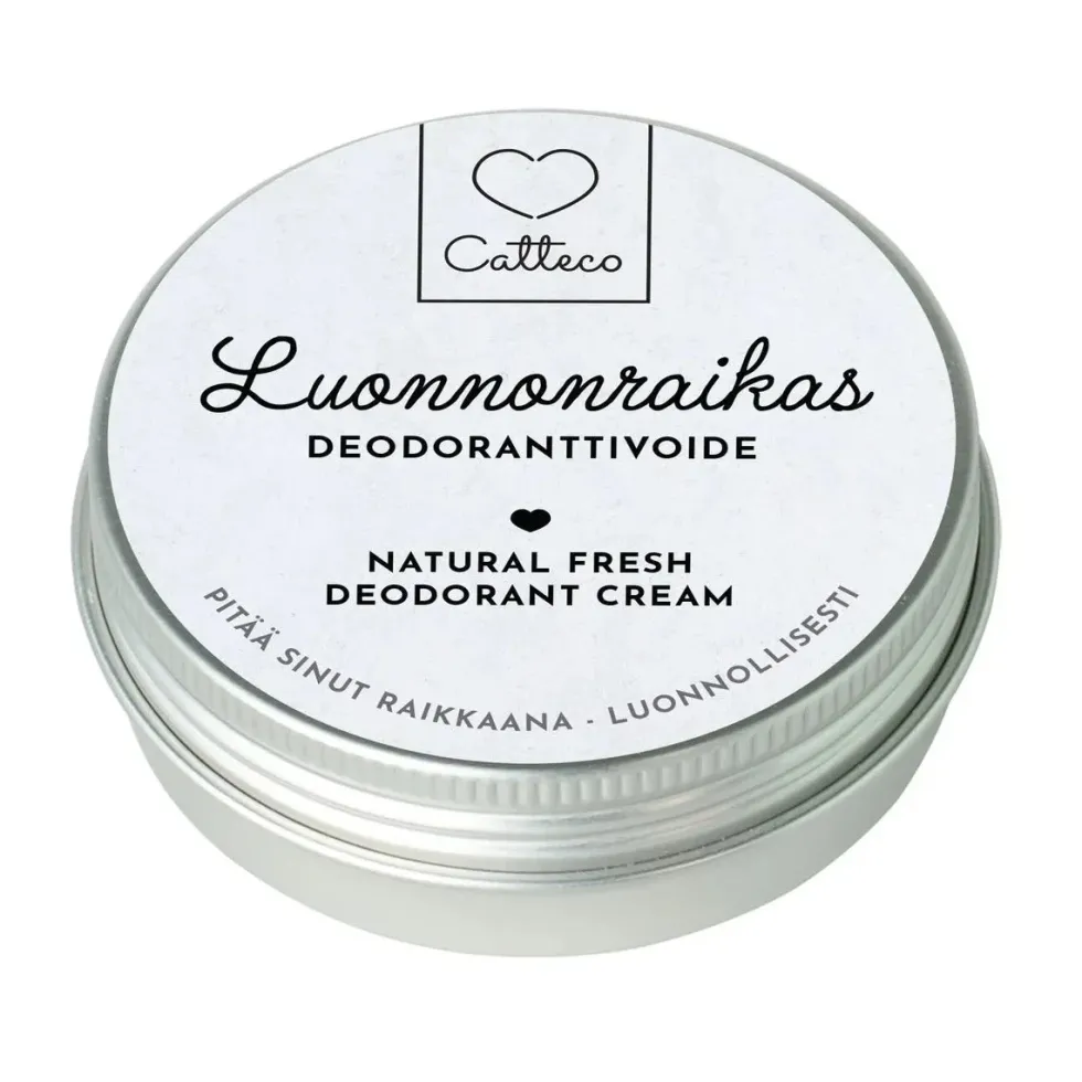 CATTECO Luonnonraikas deodoranttivoide 60 g