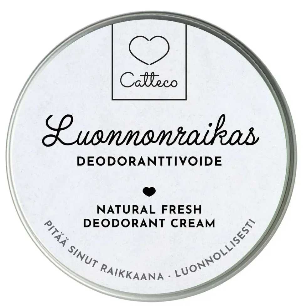 CATTECO Luonnonraikas deodoranttivoide 60 g