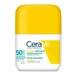 CeraVe Invisible Hydrating Fluid SPF50 aurinkosuojavoide kasvoille 50 ml