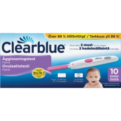 CLEARBLUE Digitaalinen ovulaatiotesti 10 kpl