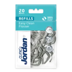 CLINIC By Jordan Easy Clean Flosser Refill hammaslankaimen täyttöpakkaus