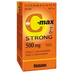 C-MAX Strong 500 mg C-vitamiinitabletti 90 kpl
