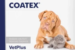 COATEX Täydennysrehuvalmiste turkin hyvinvointiin koirille ja kissoille