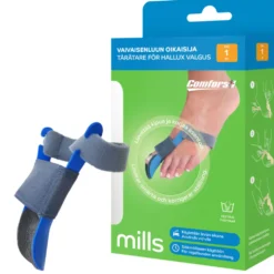 COMFORSIL Vaivaisenluun oikaisija, oikea