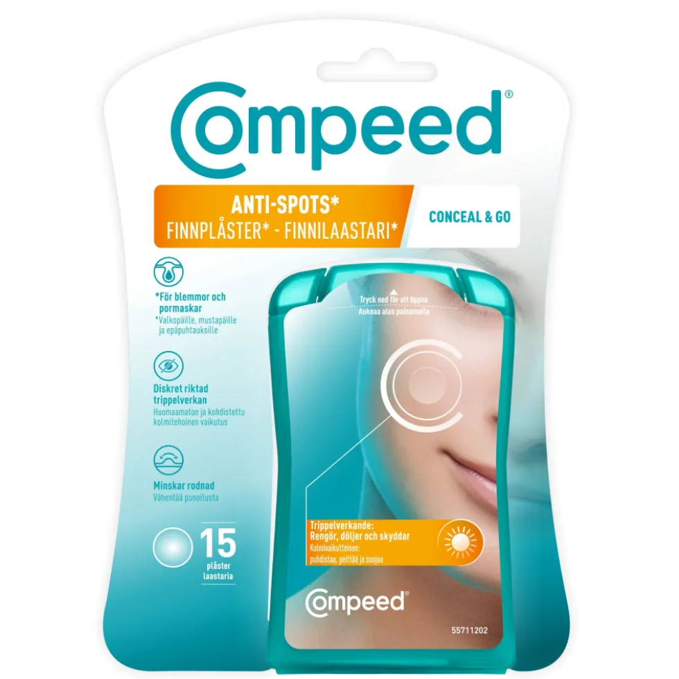 COMPEED Anti-Spots Conceal & Go finnilaastari