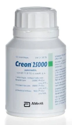 CREON 25 000 300 mg enterokapseli, kova