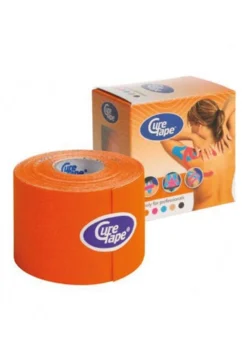 CURETAPE kinesioteippi oranssi 5 m x 5 cm