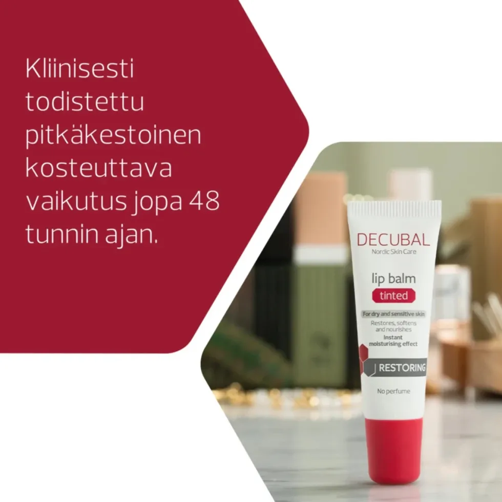 Decubal Restoring Tinted Lip Balm voide tuubi 10 ml