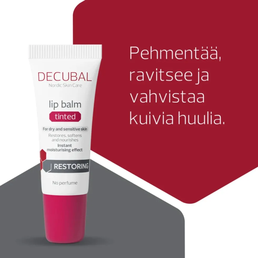 Decubal Restoring Tinted Lip Balm voide tuubi 10 ml