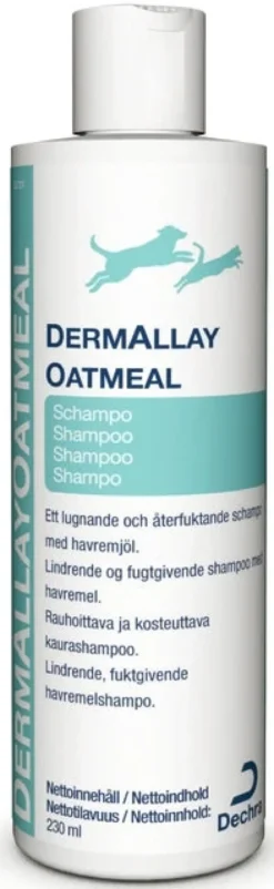 DERMALLAY Oatmeal shampoo eläimille