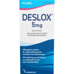 DESLOX 5 mg tabletti, kalvopäällysteinen