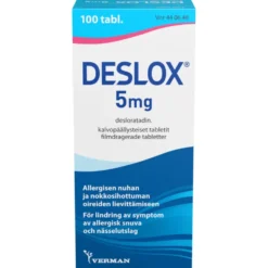 DESLOX 5 mg tabletti, kalvopäällysteinen
