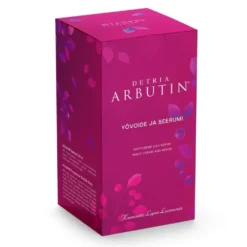 Detria Arbutin lahjapakkaus seerumi 30 ml + yövoide 50 ml