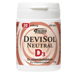DEVISOL Neutral 20 mikrog tabletti 200 kpl