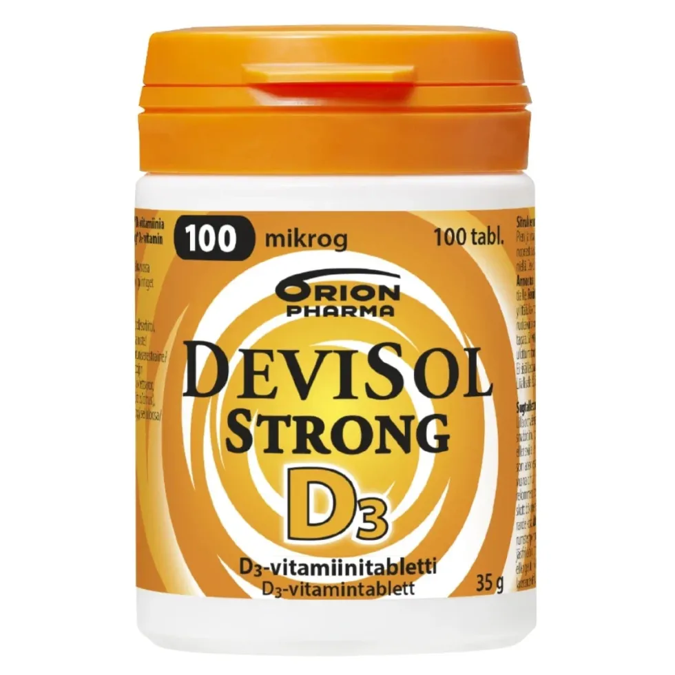 DEVISOL Strong 100 mikrog imeskelytabletti 100 kpl