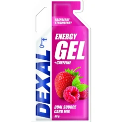 Dexal Energiageeli vadelma-mansikka + kofeiini 30 g