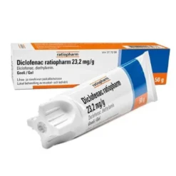 DICLOFENAC RATIOPHARM 23,2 mg/g geeli