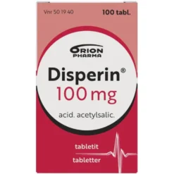 DISPERIN 100 mg tabletti 100 kpl