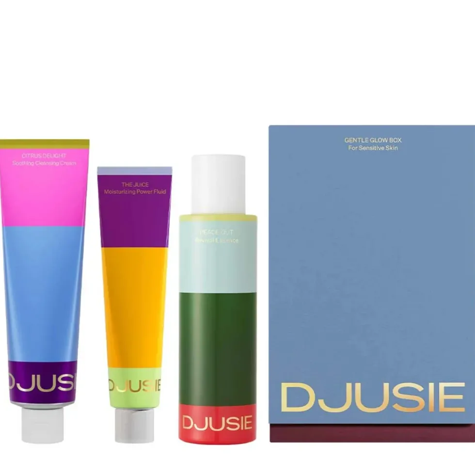 Djusie Gentle Glow Box For sensitive skin 3 tuotetta