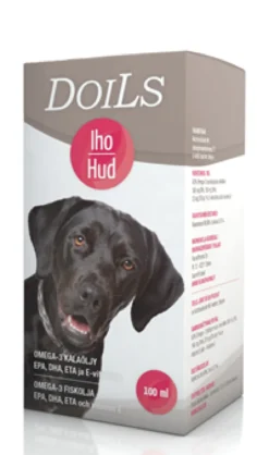 DOILS Iho omega-3-rasvahappovalmiste koirille