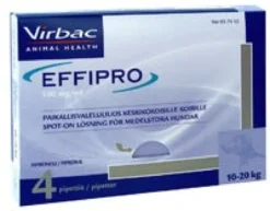 EFFIPRO KESKIKOKOISILLE KOIRILLE 100 mg/ml vet paikallisvaleluliuos 10-20 kg