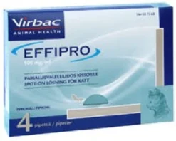 EFFIPRO KISSOILLE 100 mg/ml vet paikallisvaleluliuos