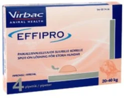 EFFIPRO SUURILLE KOIRILLE 100 mg/ml vet paikallisvaleluliuos 20-40 kg