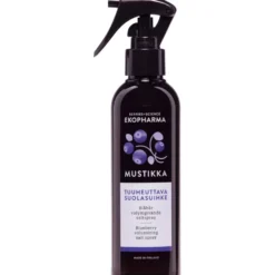 EKOPHARMA Mustikka Tuuheuttava Suolasuihke 200 ml