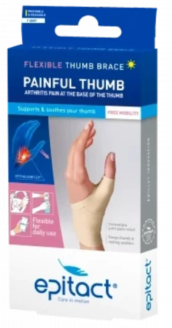 EPITACT Flexible thumb brace joustava peukalotuki päiväkäyttöön oikea käsi, koko S