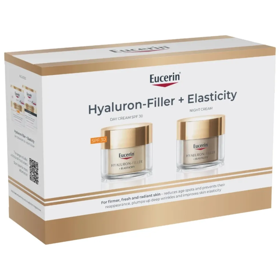 Eucerin Hyaluron-Filler Elasticity Day & Night Cream Gift Pack 50 ml + 50 ml