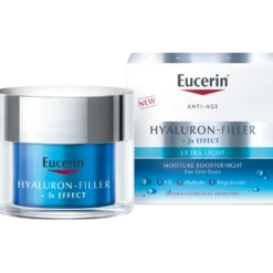 EUCERIN Hyaluron-Filler Moisture Booster Night yövoide ensimmäisiin ikääntymisen merkkeihin