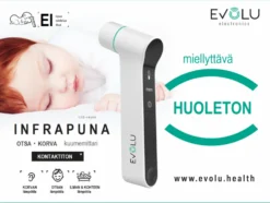 EVOLU Non-contact infrapunakuumemittari otsa/korva