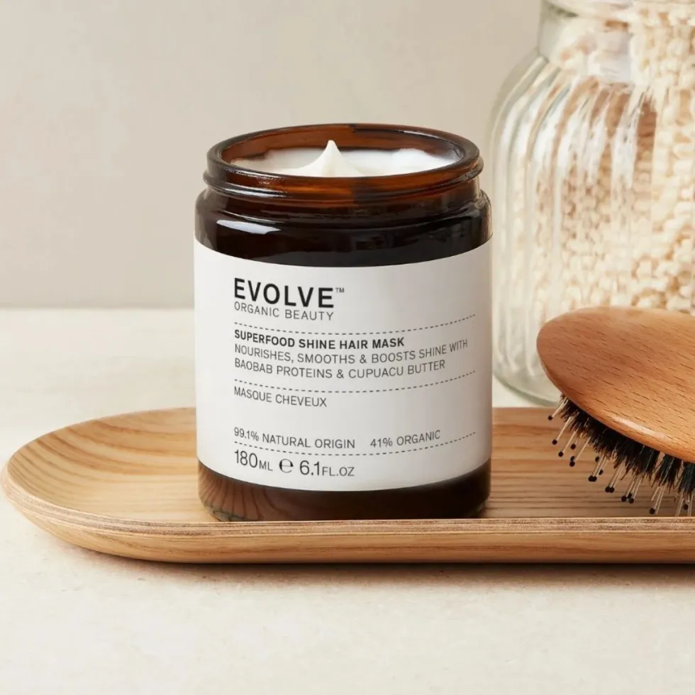 EVOLVE Superfood Shine Hair Mask hiusnaamio 180 ml