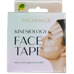Faceimage Kinesioteippi kasvoille Sensitive 2,5 cm x 5 m 2 rll