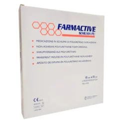 FARMACTIVE Schiuma PU Vaahtosidos 15 cm x 15 cm