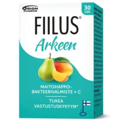 Fiilus Arkeen +C Hedelmä 30 purutabl
