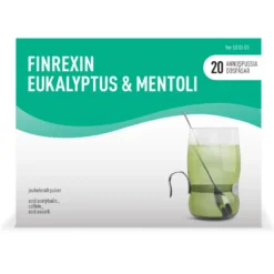 FINREXIN Eukalyptus & Mentoli jauhe 350/30/300 mg 20 x 5 g
