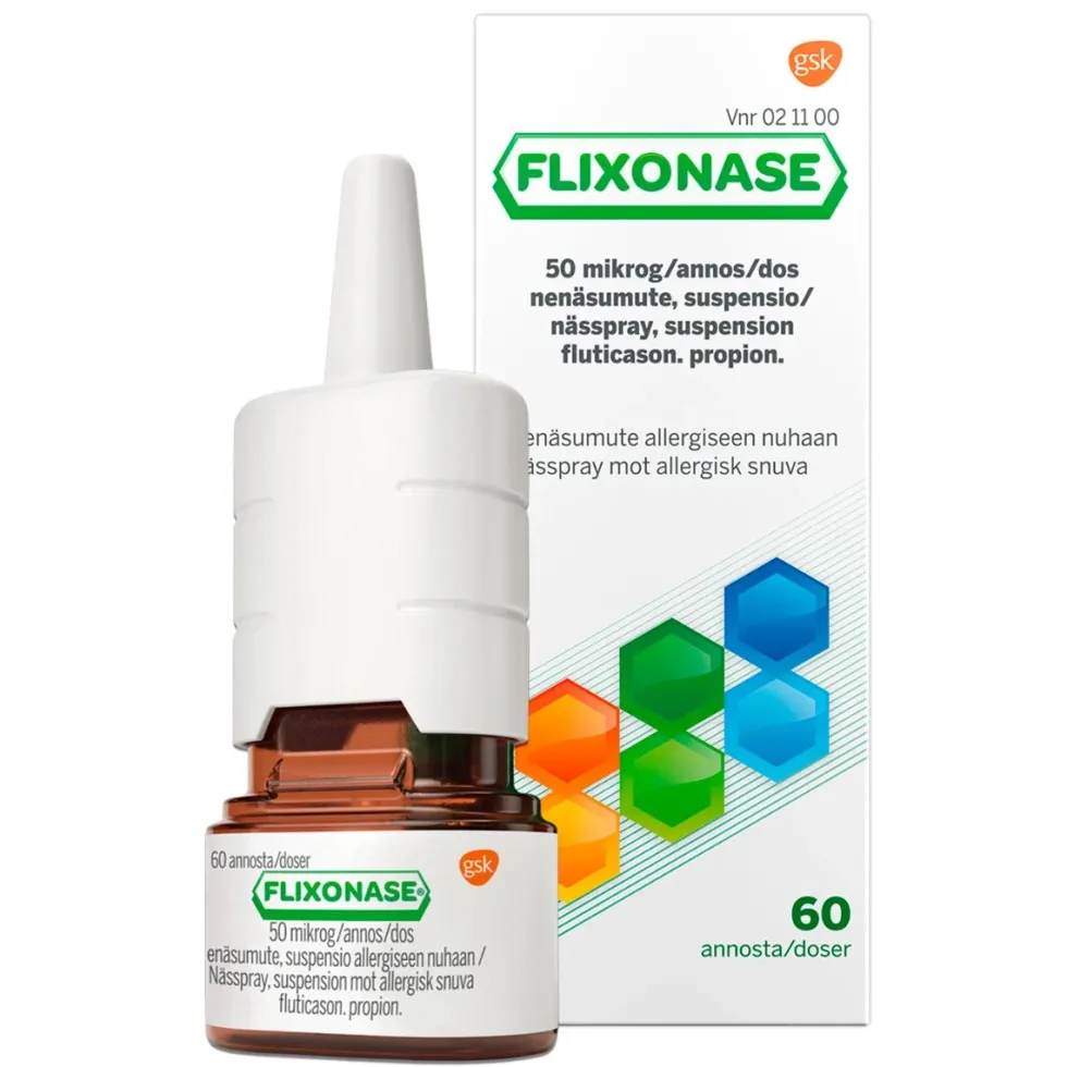 FLIXONASE 0,05 mg/annos nenäsumute, suspensio