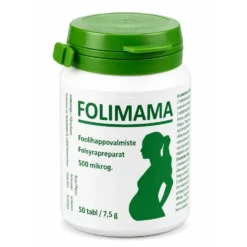 FOLIMAMA 500 mikrog foolihappo 50 tabl