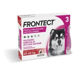 FRONTECT 405,6 mg/3028,8 mg vet paikallisvaleluliuos koirille 40-60 kg